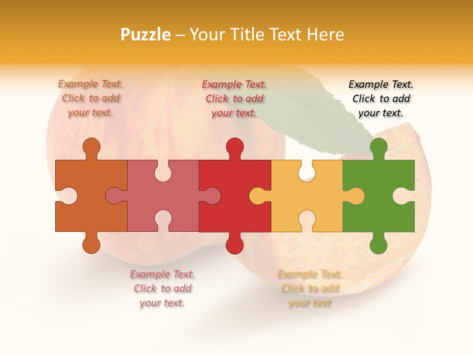 Fruit Red Dinner PowerPoint Template