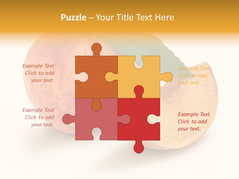 Fruit Red Dinner PowerPoint Template