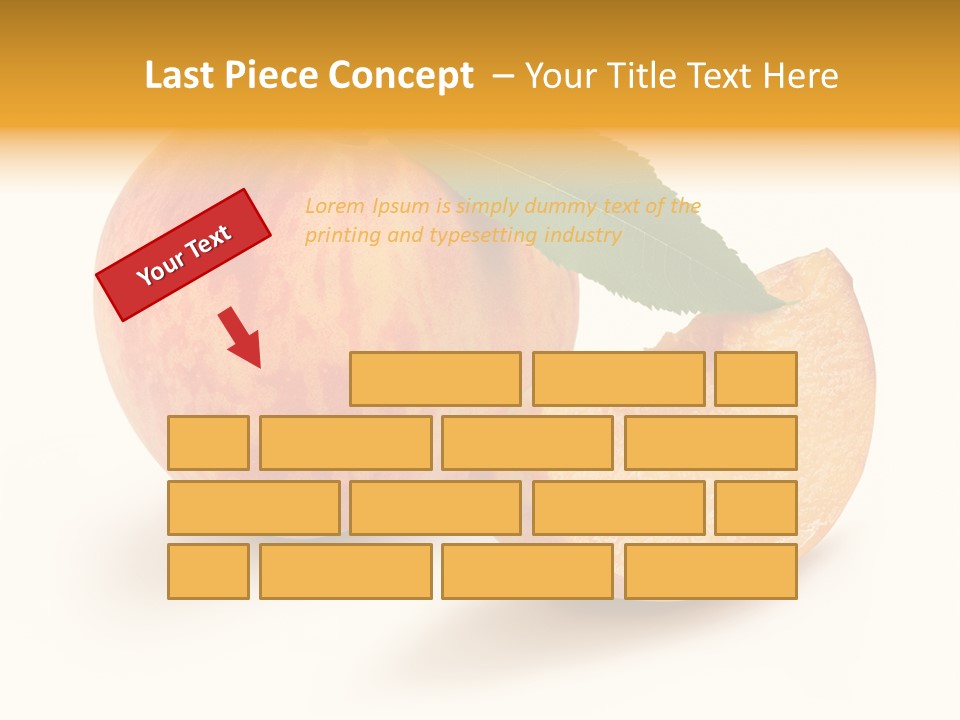 Fruit Red Dinner PowerPoint Template