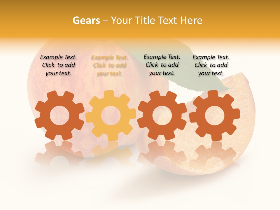 Fruit Red Dinner PowerPoint Template