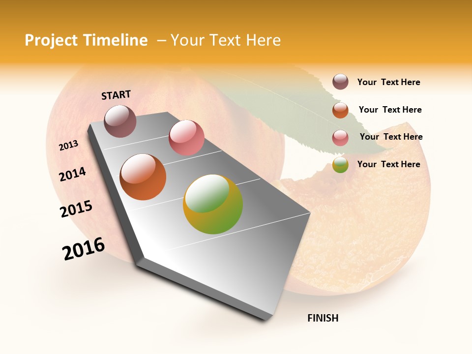 Fruit Red Dinner PowerPoint Template