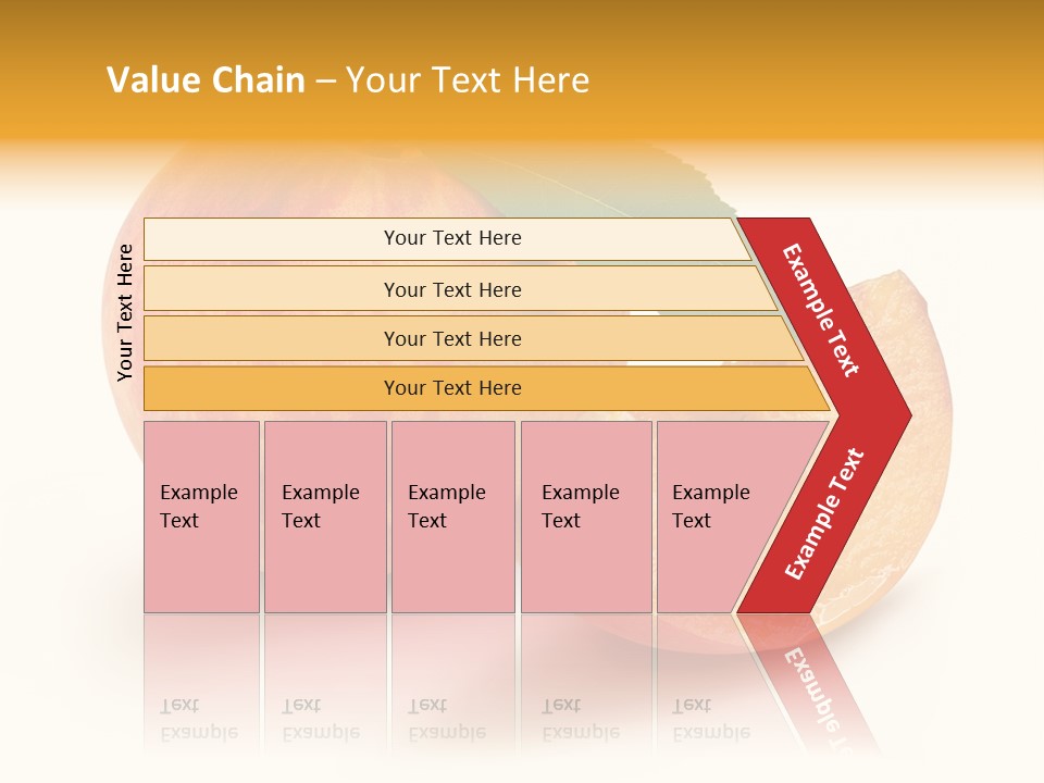 Fruit Red Dinner PowerPoint Template