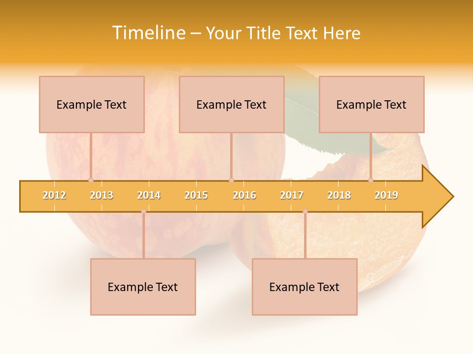 Fruit Red Dinner PowerPoint Template