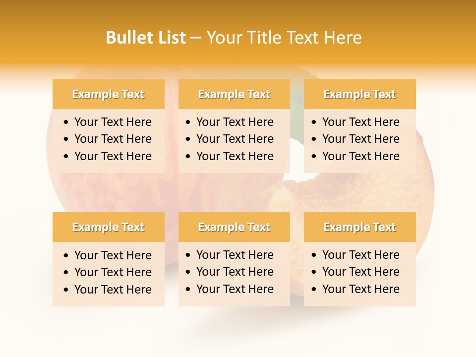 Fruit Red Dinner PowerPoint Template