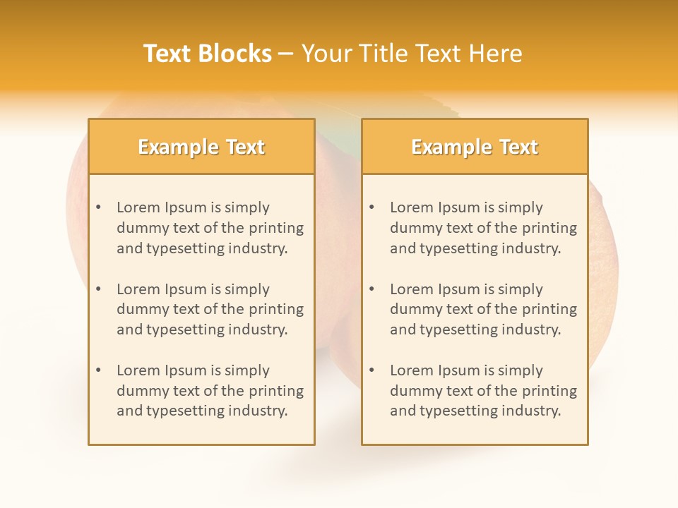 Fruit Red Dinner PowerPoint Template