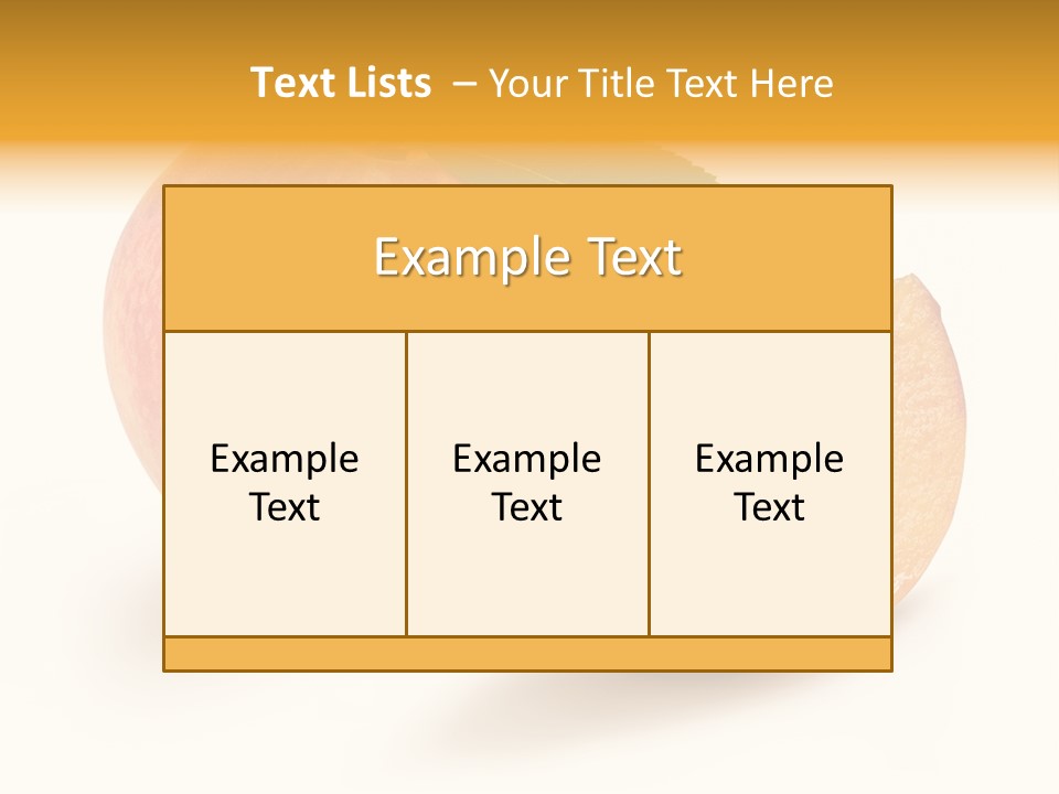 Fruit Red Dinner PowerPoint Template