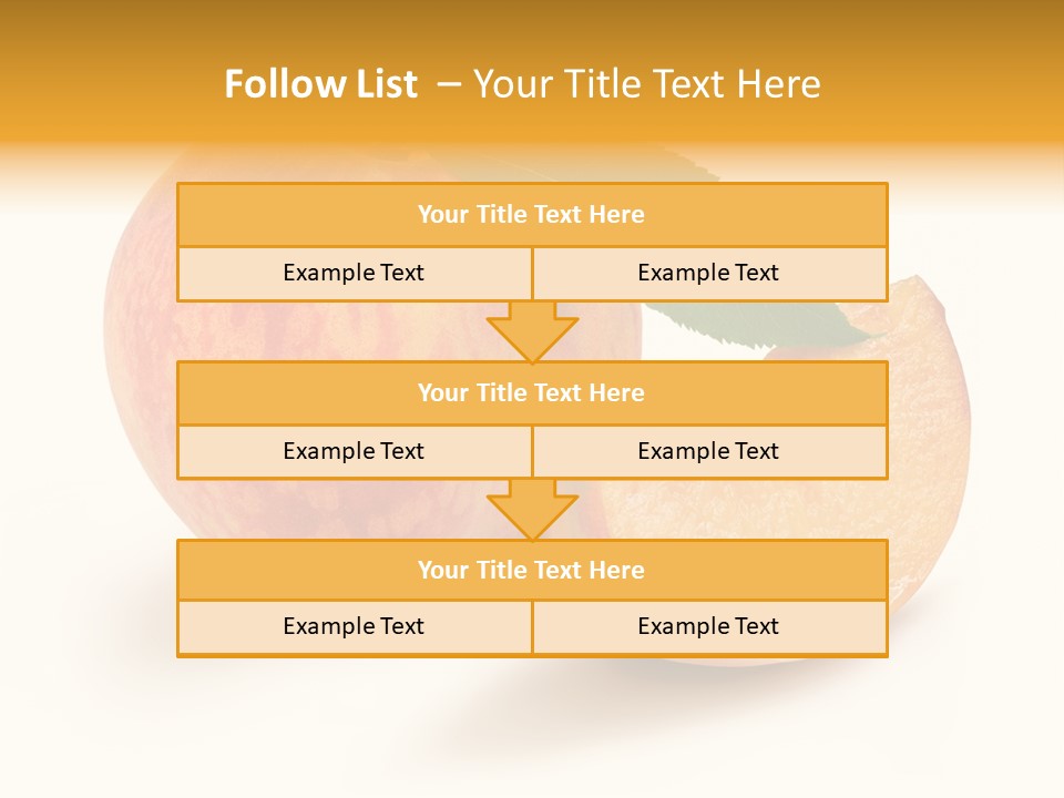 Fruit Red Dinner PowerPoint Template