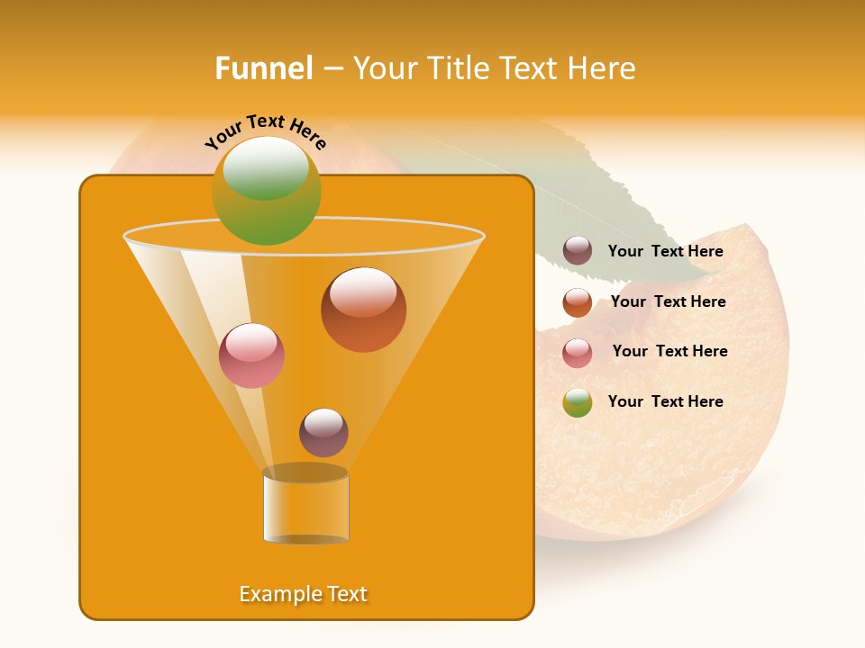 Fruit Red Dinner PowerPoint Template