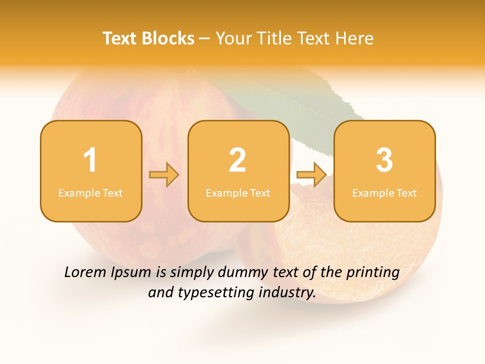 Fruit Red Dinner PowerPoint Template