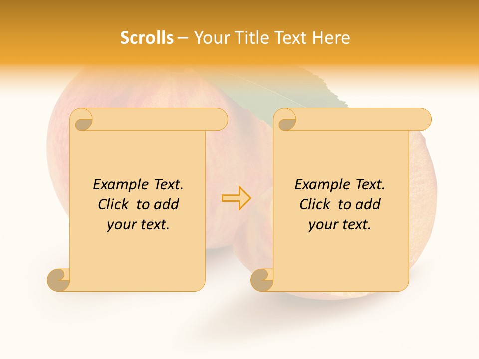 Fruit Red Dinner PowerPoint Template