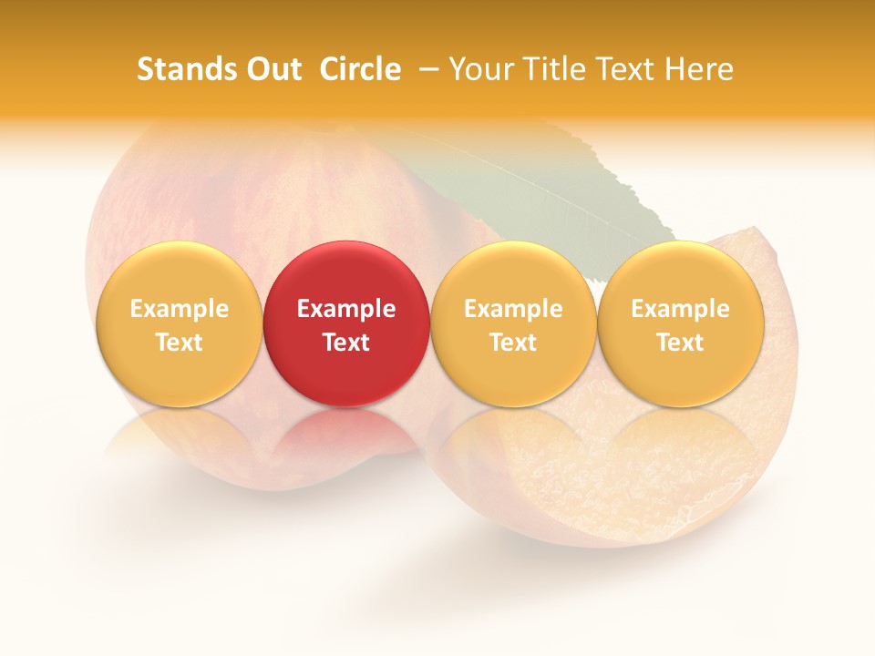Fruit Red Dinner PowerPoint Template