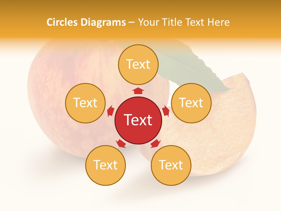 Fruit Red Dinner PowerPoint Template