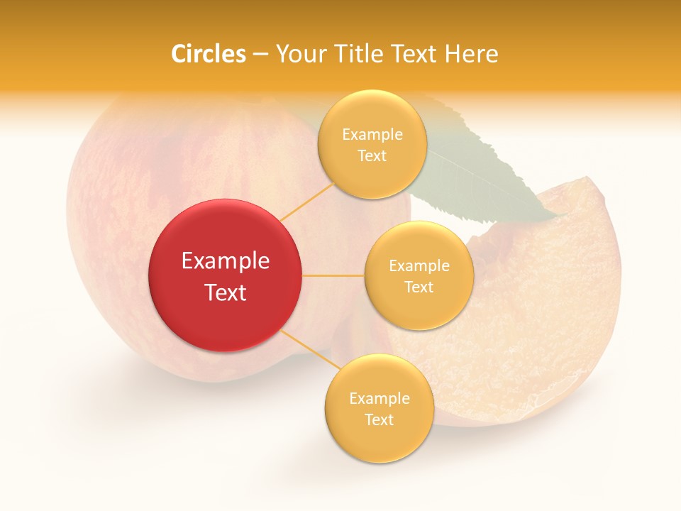 Fruit Red Dinner PowerPoint Template