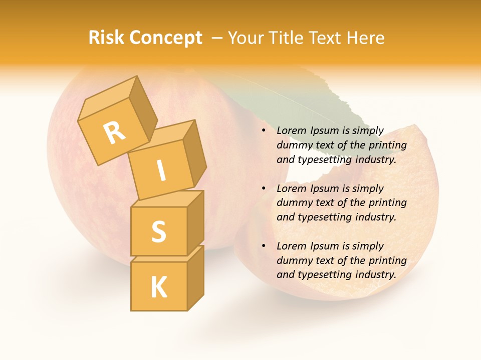 Fruit Red Dinner PowerPoint Template