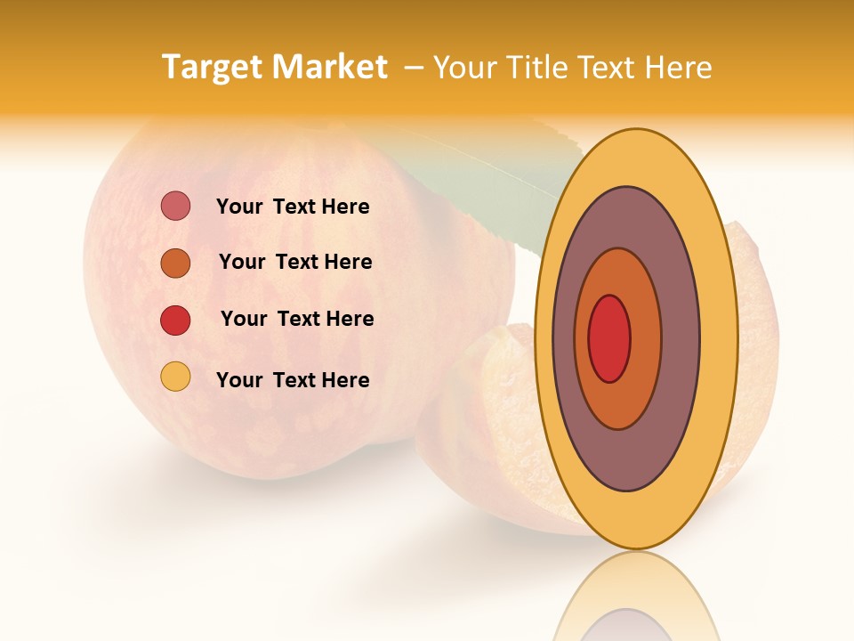 Fruit Red Dinner PowerPoint Template