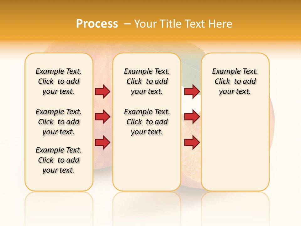 Fruit Red Dinner PowerPoint Template