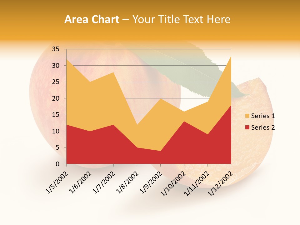 Fruit Red Dinner PowerPoint Template