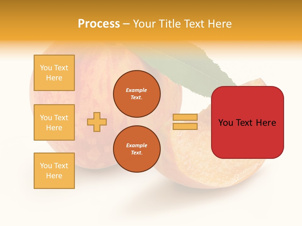 Fruit Red Dinner PowerPoint Template