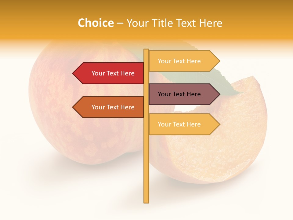 Fruit Red Dinner PowerPoint Template
