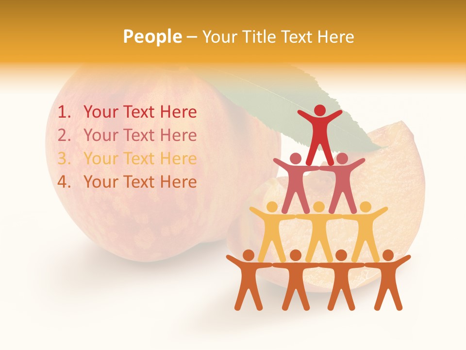 Fruit Red Dinner PowerPoint Template