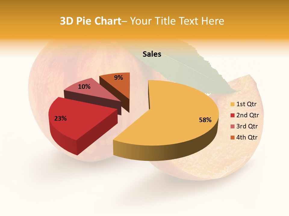 Fruit Red Dinner PowerPoint Template