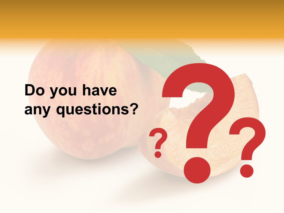 Fruit Red Dinner PowerPoint Template