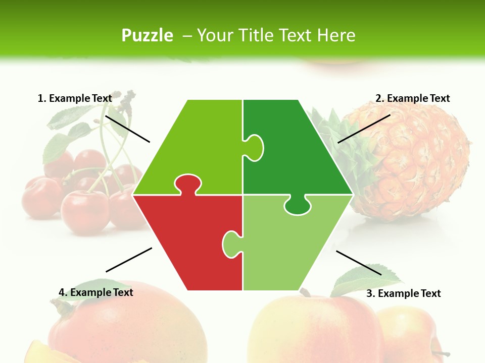 Still Life Half Isolated PowerPoint Template