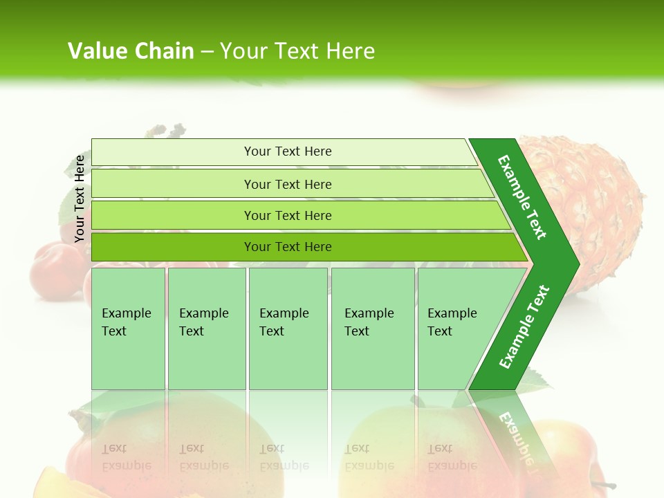 Still Life Half Isolated PowerPoint Template