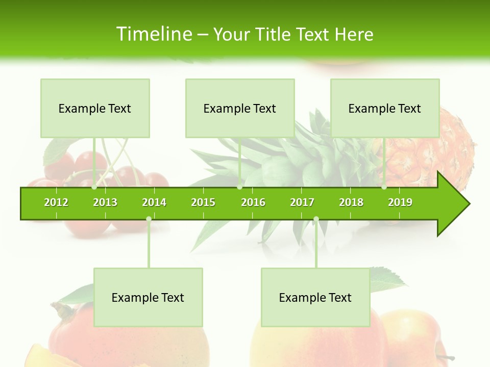 Still Life Half Isolated PowerPoint Template