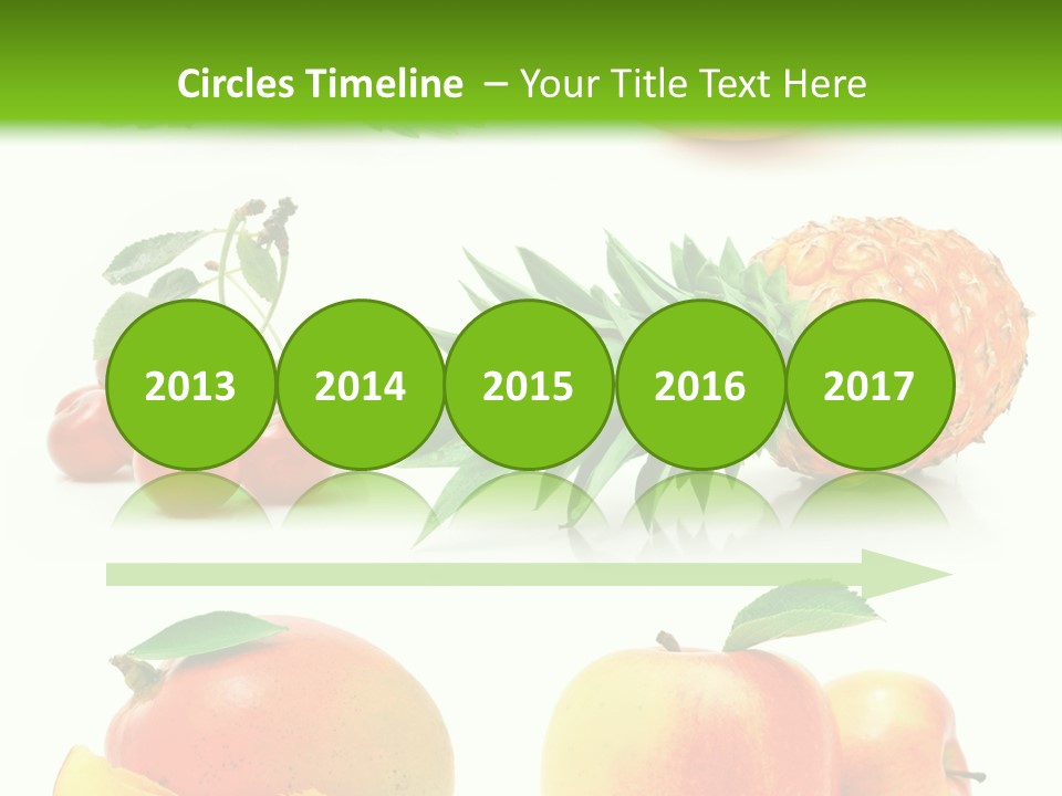 Still Life Half Isolated PowerPoint Template