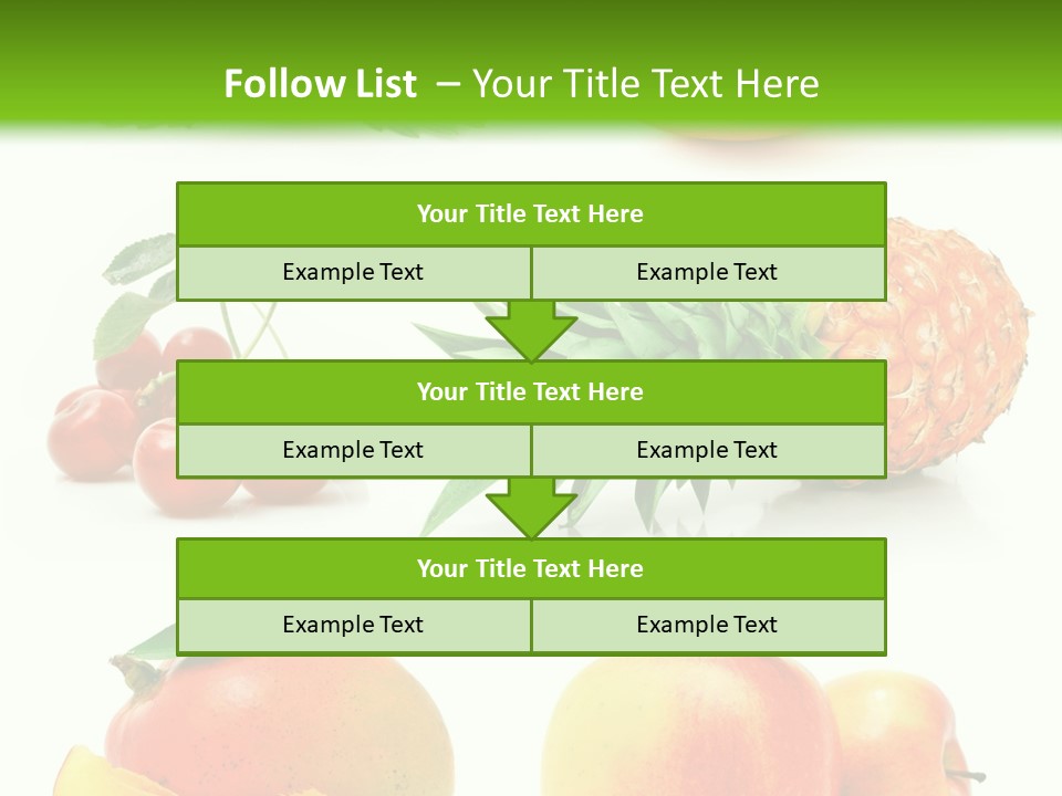 Still Life Half Isolated PowerPoint Template