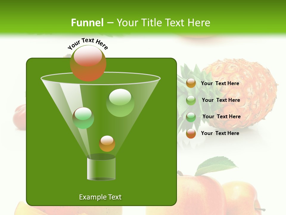 Still Life Half Isolated PowerPoint Template