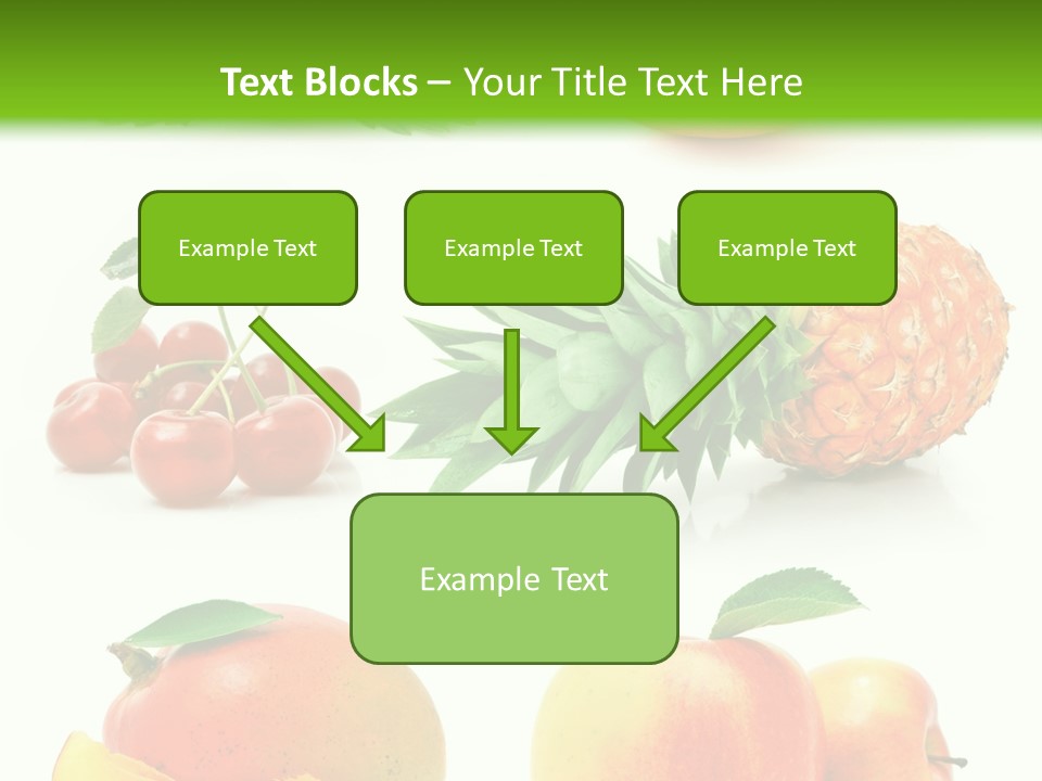Still Life Half Isolated PowerPoint Template