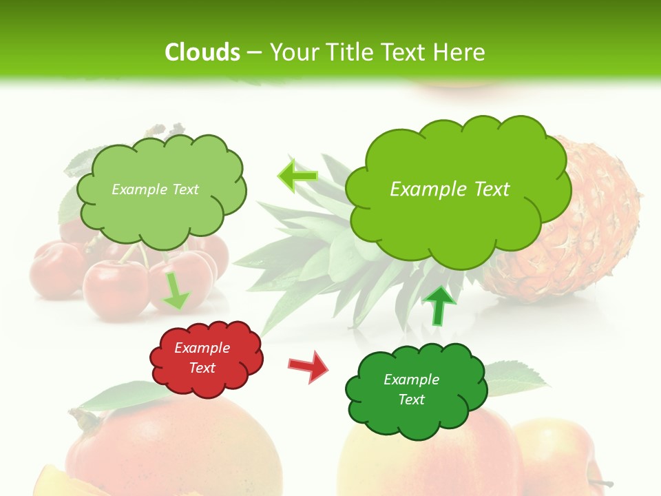 Still Life Half Isolated PowerPoint Template