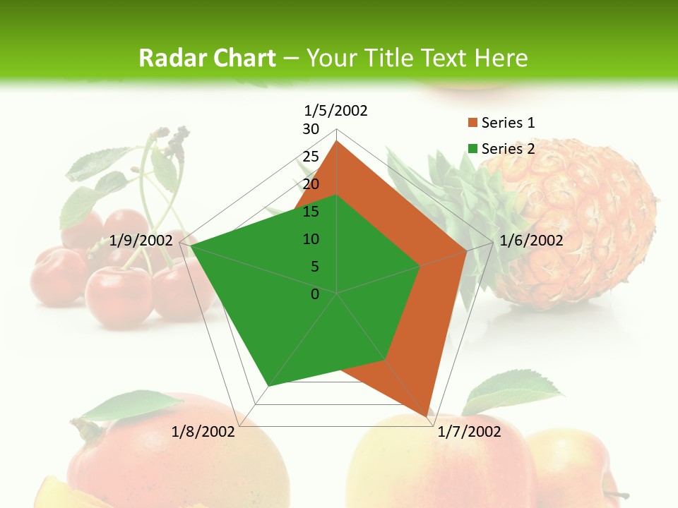 Still Life Half Isolated PowerPoint Template