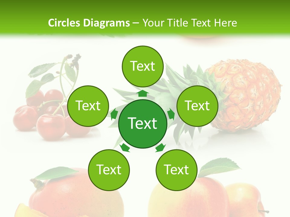 Still Life Half Isolated PowerPoint Template