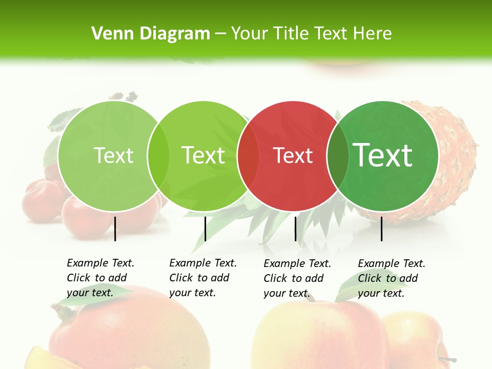 Still Life Half Isolated PowerPoint Template
