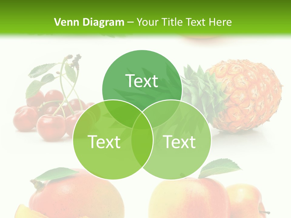 Still Life Half Isolated PowerPoint Template