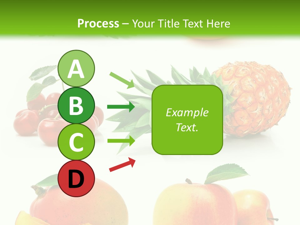 Still Life Half Isolated PowerPoint Template