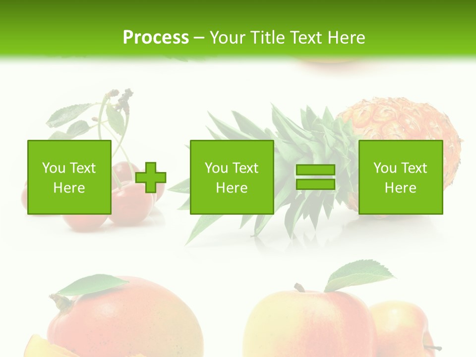 Still Life Half Isolated PowerPoint Template