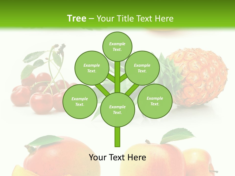 Still Life Half Isolated PowerPoint Template