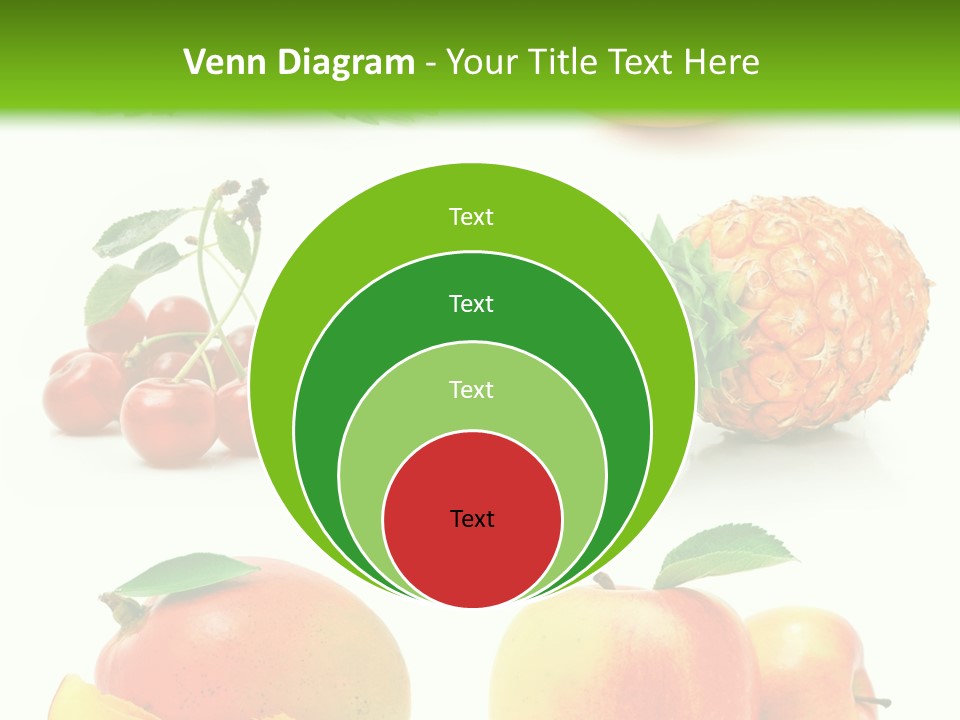 Still Life Half Isolated PowerPoint Template