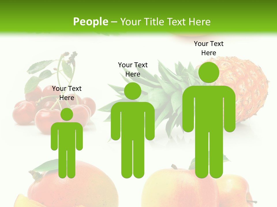 Still Life Half Isolated PowerPoint Template