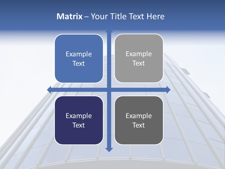 Service Office Window PowerPoint Template
