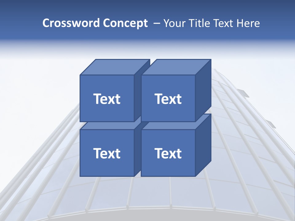 Service Office Window PowerPoint Template