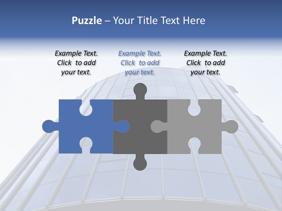 Service Office Window PowerPoint Template