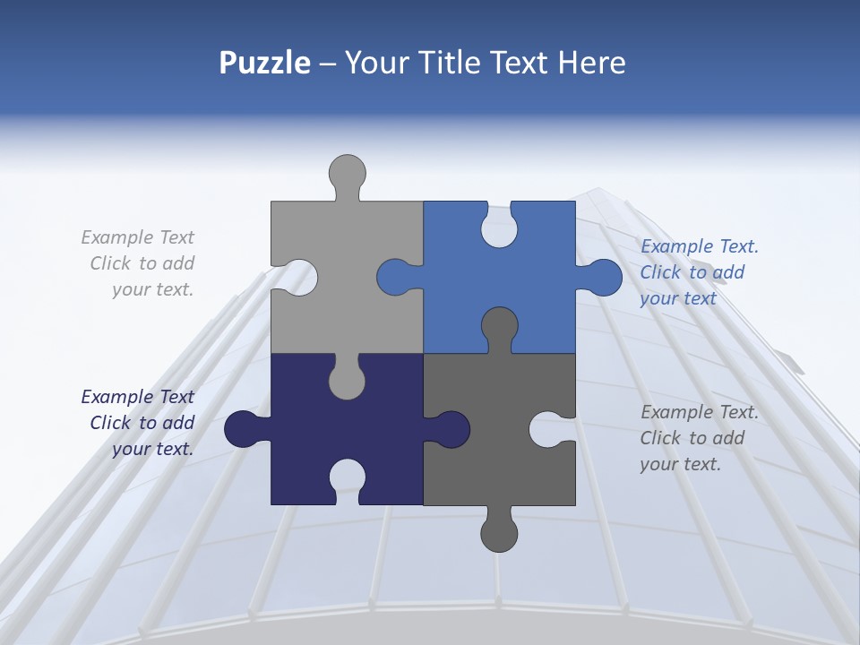 Service Office Window PowerPoint Template