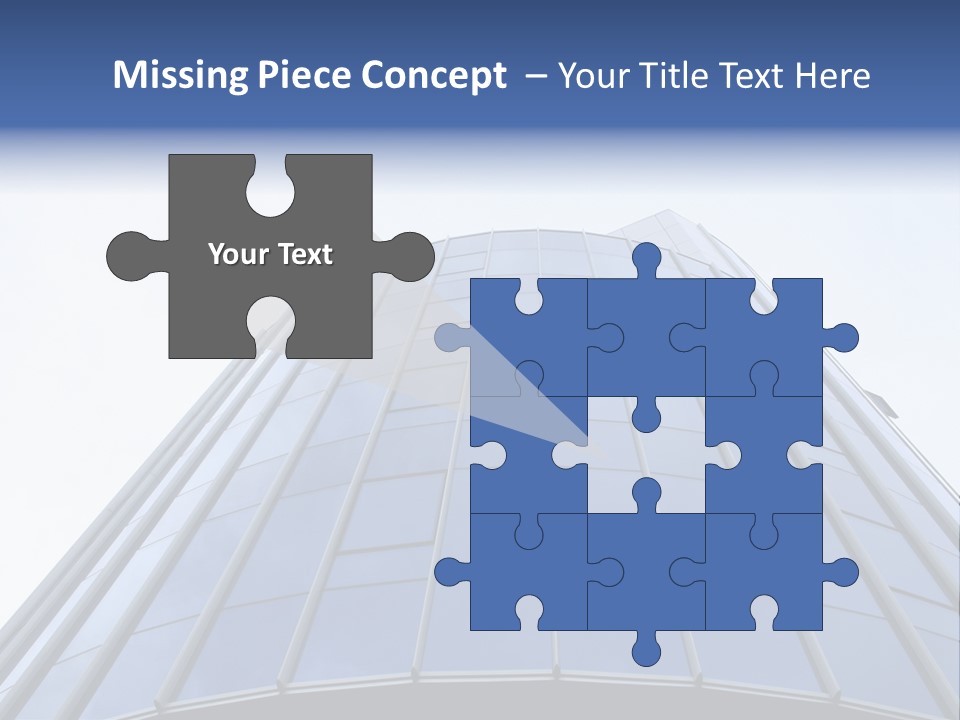 Service Office Window PowerPoint Template