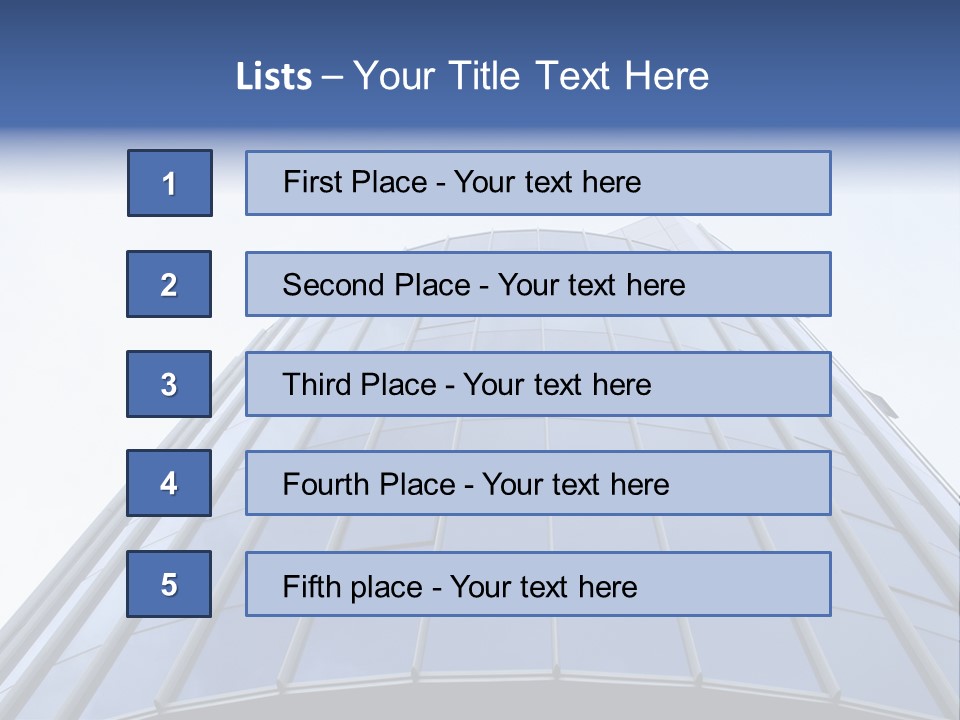 Service Office Window PowerPoint Template
