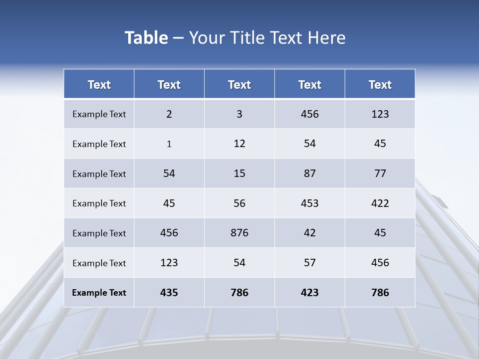Service Office Window PowerPoint Template